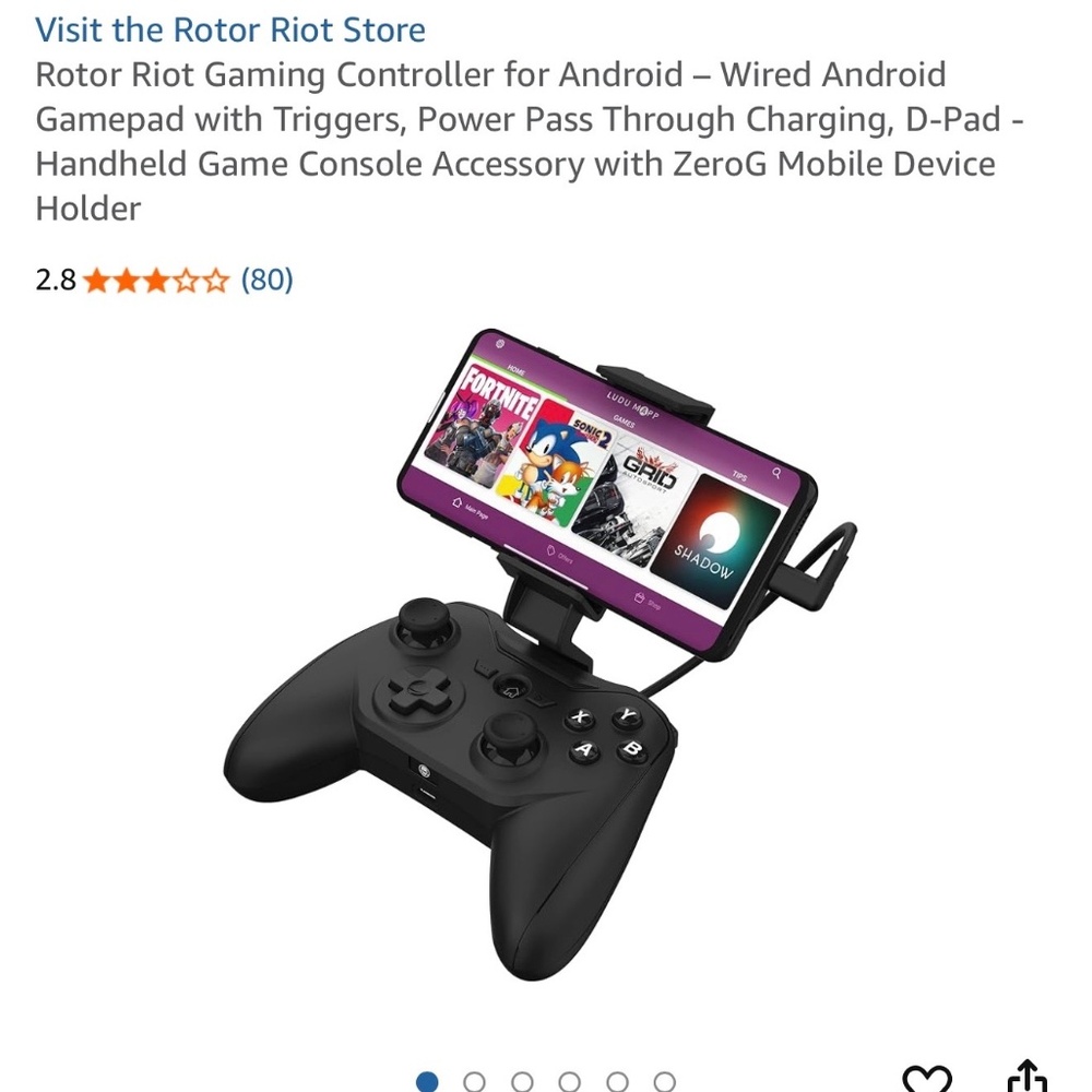 ROTOR Riot WIRED GAME CONTROLLER